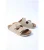 Verbenas Randel slippers taupe dames