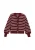 DreiMaster Maritim Oversized vest ‘Classic Look’  donkerrood / natuurwit