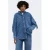 ONLY denim blouse – middelblauw
