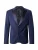 DRYKORN Business-colbert ‘LORIENT’  donkerblauw / zwart