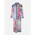 Mucho Gusto Jurk francis bay roze blauw met kettingen