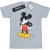 Li-cense Disney dames mickey mouse boze blik naar beneden katoenen boyfriend t-shirt