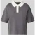 someday. Gebreid shirt met polokraag model ‘Tipolo’