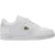 Lacoste Heren Court Cage Leren Trainers (Wit Goud)