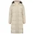 Malelions Women Signature Long Puffer Jacket | Beige