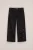 Blue Ridge – Meisjes wide leg jeans – Mid waist – Zwart – Katoen –
