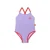 Swim Essentials badpak paars/rood
