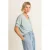 Expresso gebreid vest met linnen