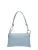 Anna Luchini Turquoise Rundleer Tas