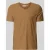 MCNEAL T-shirt met geribde ronde hals