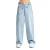 Baggy Jeans Midden Hoge Taille Dames It’s Basic Mega