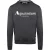 Aquascutum Heren Sweatshirt met Opschrift Crew Hals (Antraciet)