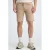 GABBIANO regular fit denim short – lichtbruin