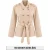 TRENDYOLMİLLA Dames Grijs Effen Regular fit Trenchcoats
