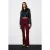 Hoog-getailleerde flare leggings met knoopdetail