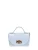 Anna Luchini Turquoise Rundleer Tas
