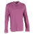 Loro Piana poloshirt met lange mouwen van paars katoen