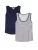 love & roses Top  navy / wit