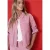 Street One Dames Denim jack in een roze wassing in Pink