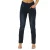 Damesjeans met elastische taille en buikcontrole in donkerblauw