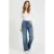 Cars high waist straight leg jeans medium blue denim