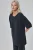 T-shirt met korte mouwen en slitsdetails op de ronde hals