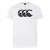 Canterbury Herenlogo T-Shirt (Wit/zwart)