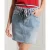 Dames denim minirok Superdry