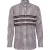 Burberry Katoenen Poplin Donker Bordeaux Geruit Overhemd
