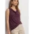 Silk-Look top met watervalhalslijn