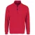 SOLS Heren Stan Contrast Zip Neck Sweatshirt (Rood)