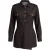 TRENDYOLMİLLA Dames Bruin Effen Kort / Mini Lang Blousejurk Jurken