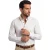 Ledub overhemd Modern Fit wit stippen print