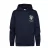 Petrol Industries hoodie met backprint – donkerblauw