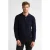 Petrol Industries katoenen regular fit gebreide trui – marineblauw