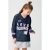 Shoeby longsleeve donkerblauw