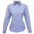 Premier Dames/Dames Popeline Blouse met Lange Mouwen (Middenblauw)