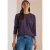 Longsleeve met ronde hals en tunnelkoord