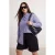 Trendyol Curve Dames Donkerblauw Gestreept Lang Oversized Grote maten Overhemden
