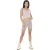 Brave Soul Ribgebreide korte broek dames/dames (Stoffig Roze)