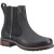 Cotswold Notgrove Leren Dames Zwarte Platte Chelsea Laarzen