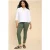 White Stuff Janey Jegging Mid Green