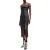 AllSaints Norlene Lea Dress Black