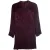 jurk in bordeaux