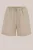 WE Fashion – Dames wide leg short – Relaxed Fit – Beige – Livaeco™ Viscose –