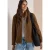 Jasje met wollook en capuchon