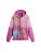 Desigual Sweatvest ‘Floral’  turquoise / olijfgroen / rosa / magenta