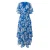 Maxi jurk van chiffon met smocktaille dames s.Oliver