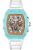 INVICTA Racing 69708 Herenhorloge – Quartz Uurwerk – Acryl met Zilveren Wijzerplaat – 43 mm