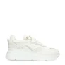 PS Poelman Lilly chunky leren sneakers wit